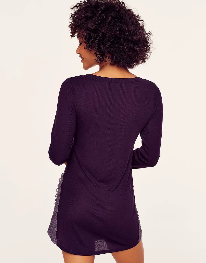 Eniko Dark Purple 2 sleepwear bundle Model 5
