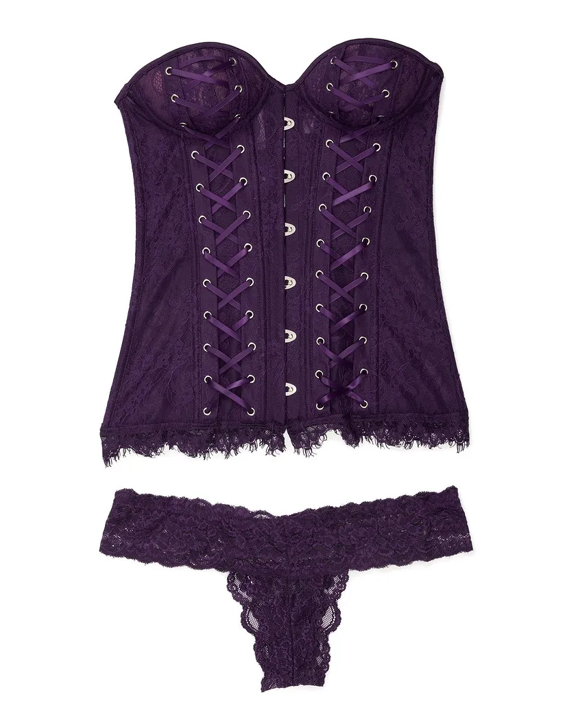 Axelle Dark Purple Contour corset bundle Still 5