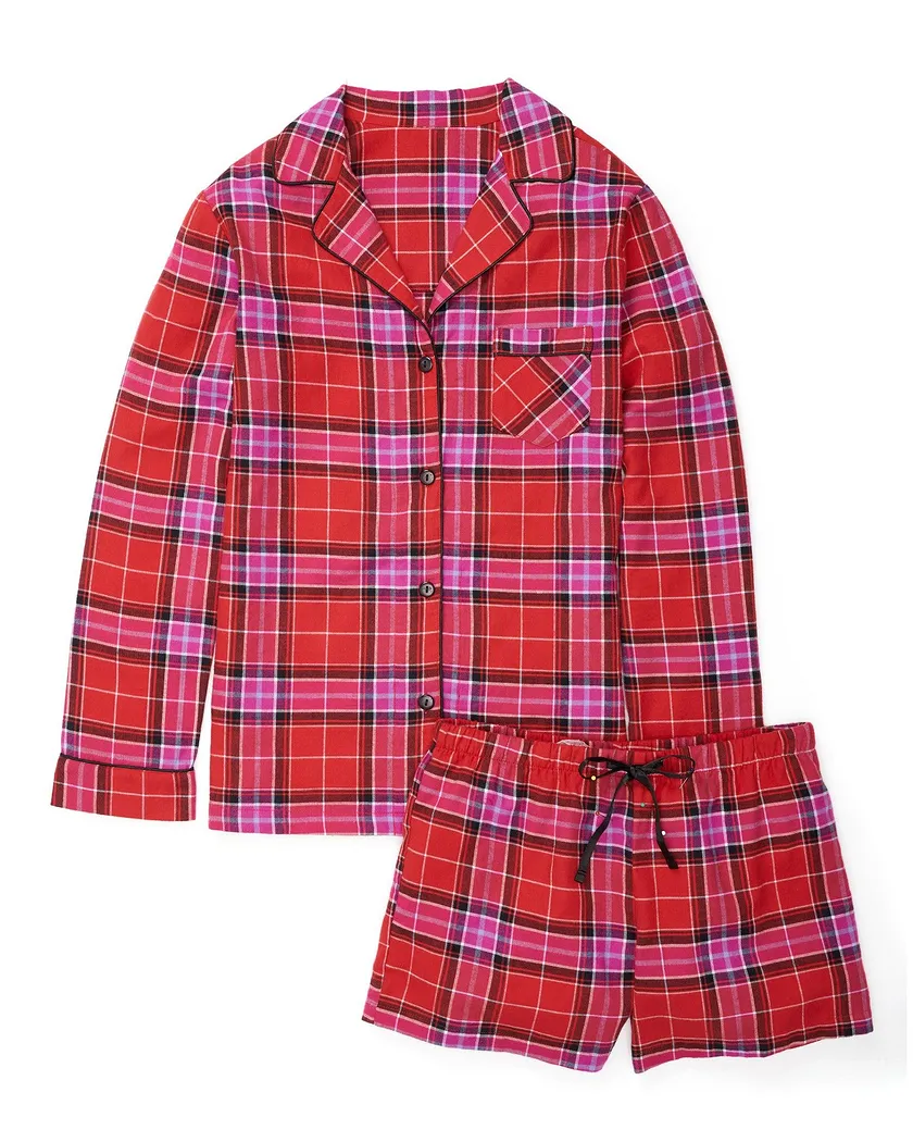 Maggie Plaid Red sleepwear bundle Still 3