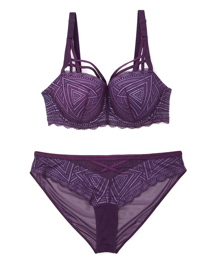 Trezza Dark Purple 2 Contour bra bundle Still 2