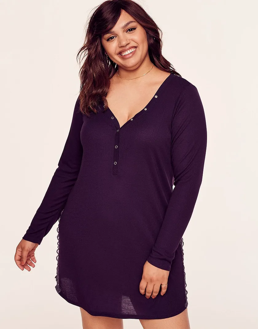 Eniko Dark Purple 2 Plus sleepwear bundle Model 6