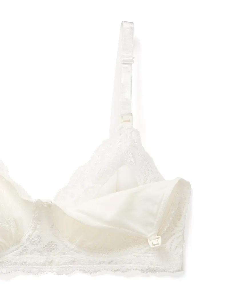 Tallulah Mesh White Unlined bra bundle Still 5