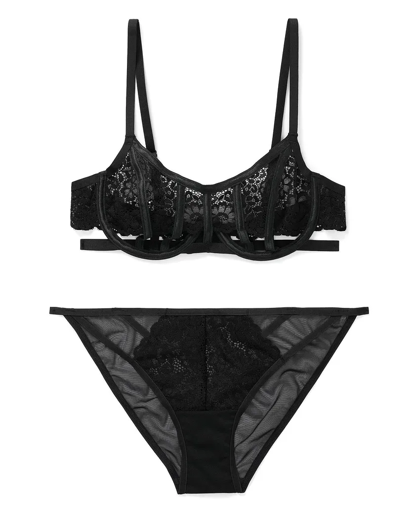 Casey Black 2 Unlined bra bundle Still 3