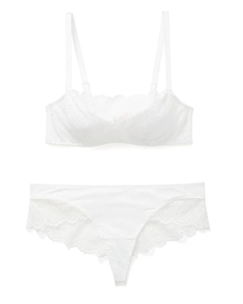 Rire White 4 Lightly Lined bra bundle Still 2