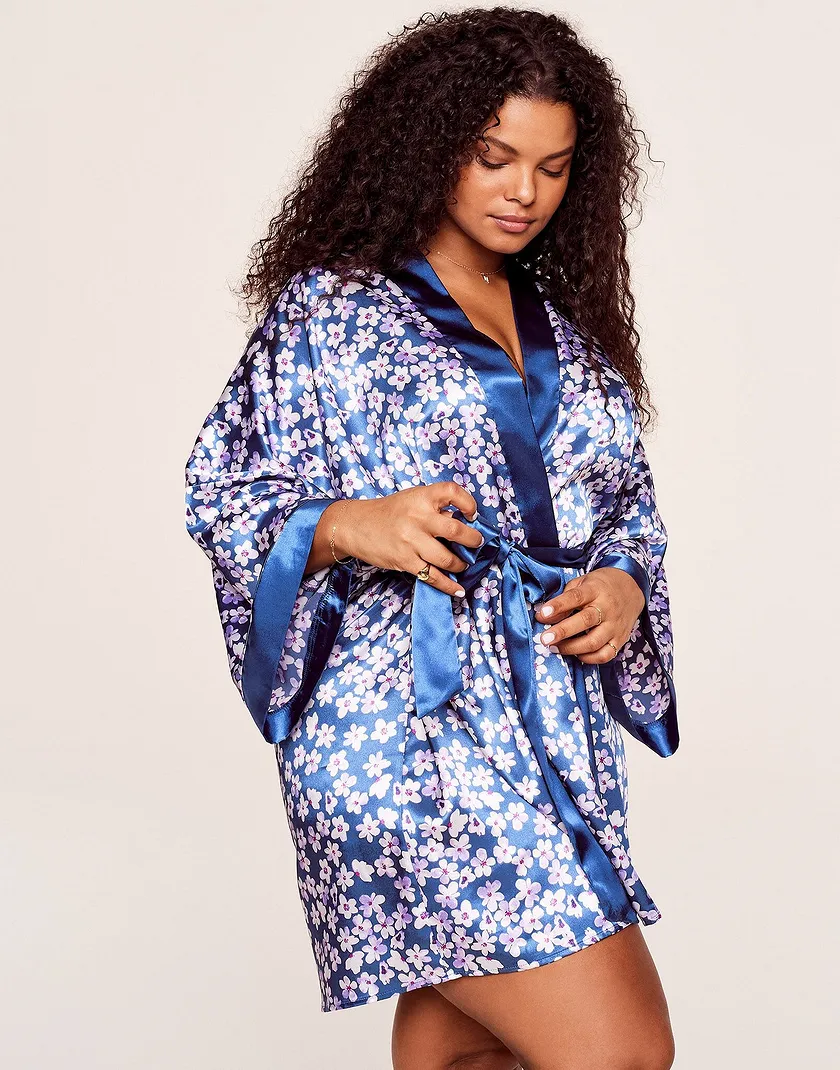 Romina Ditsy Blue Plus sleepwear bundle Model 2