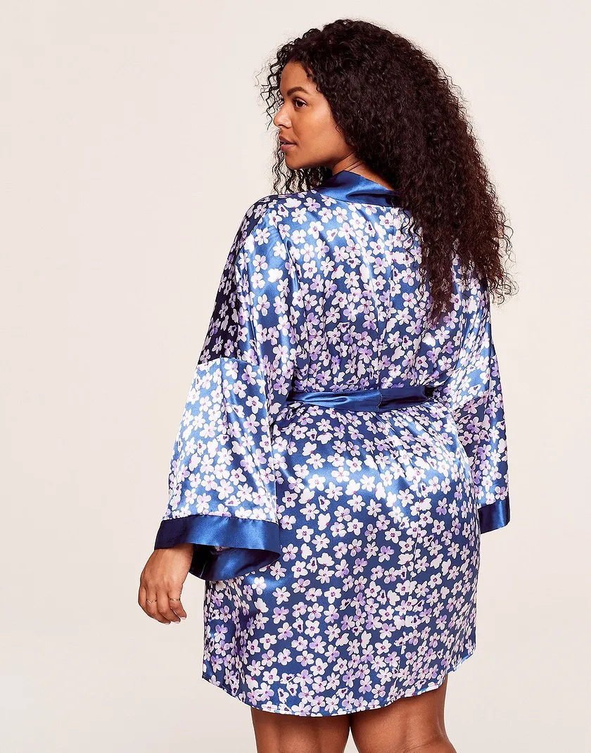Romina Ditsy Blue Plus sleepwear bundle Model 5