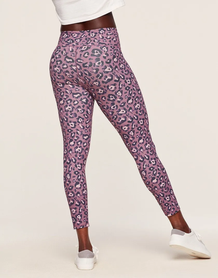 Cora Cozy 7/8 Animal Purple activewear bundle Model 1