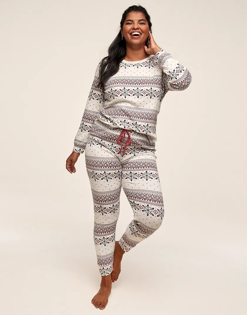 Muriel Convo White Plus sleepwear bundle Model 2