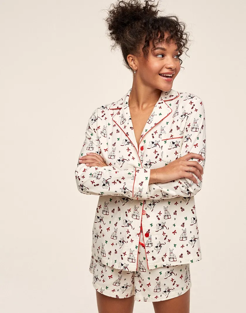 Maggie Convo White 2 sleepwear bundle Model 6