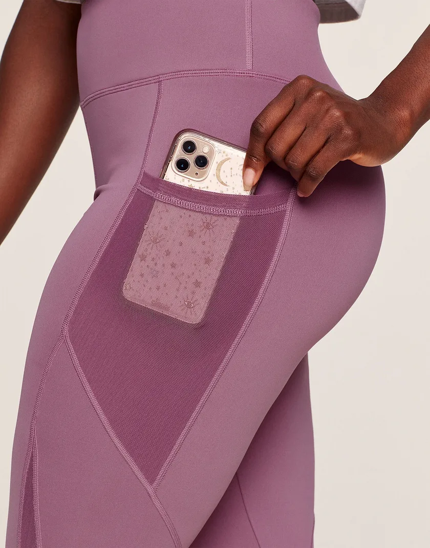 Ava Legging Dark Purple legwear bundle Model 5