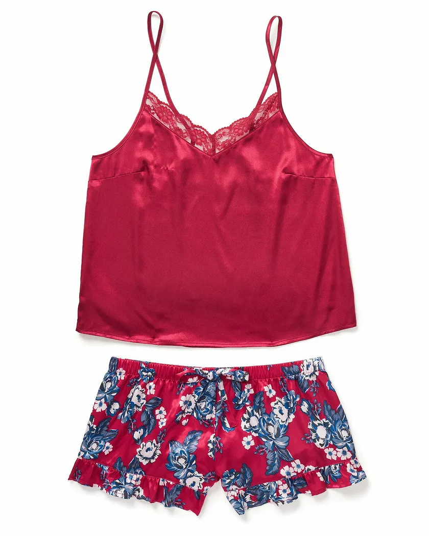 Luana Dark Red sleepwear bundle Still 3