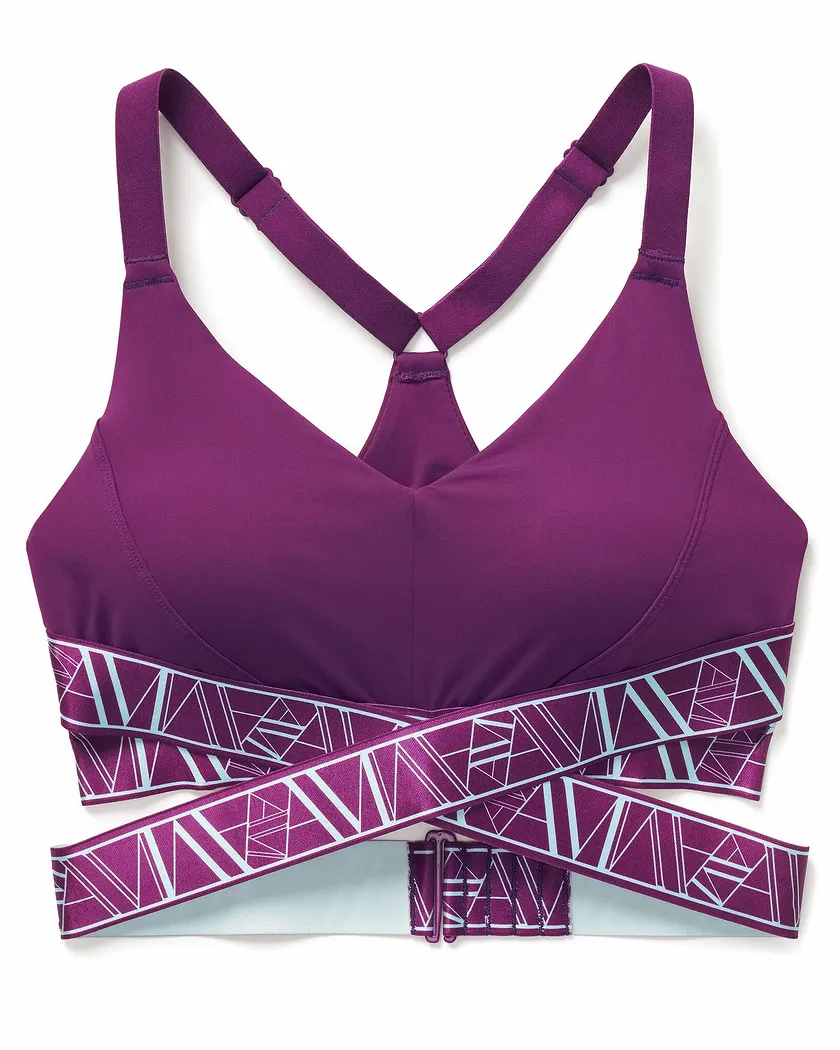 Maven Geo Purple Lightly Lined activewear bundle Still 2