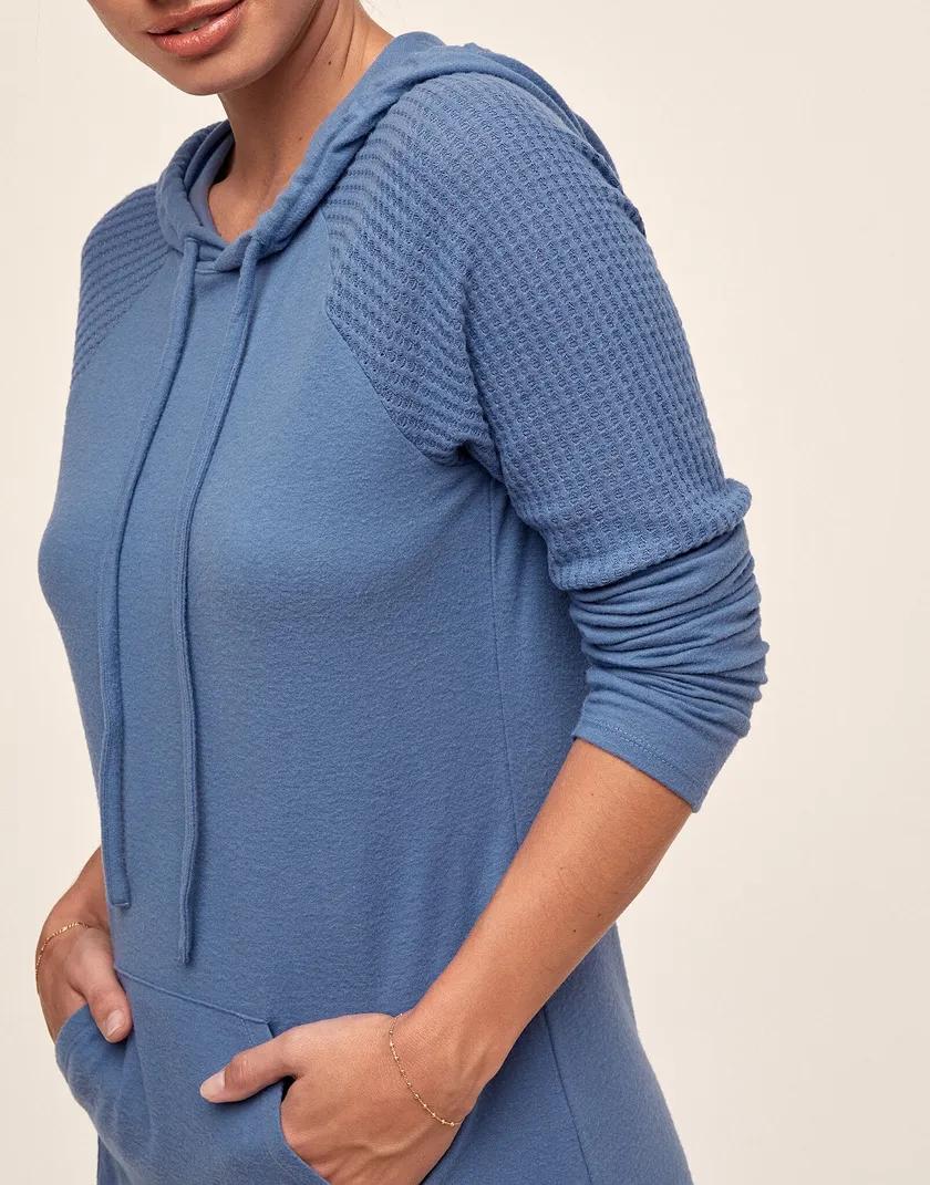 Charlie Dark Blue lounge bundle Model 4
