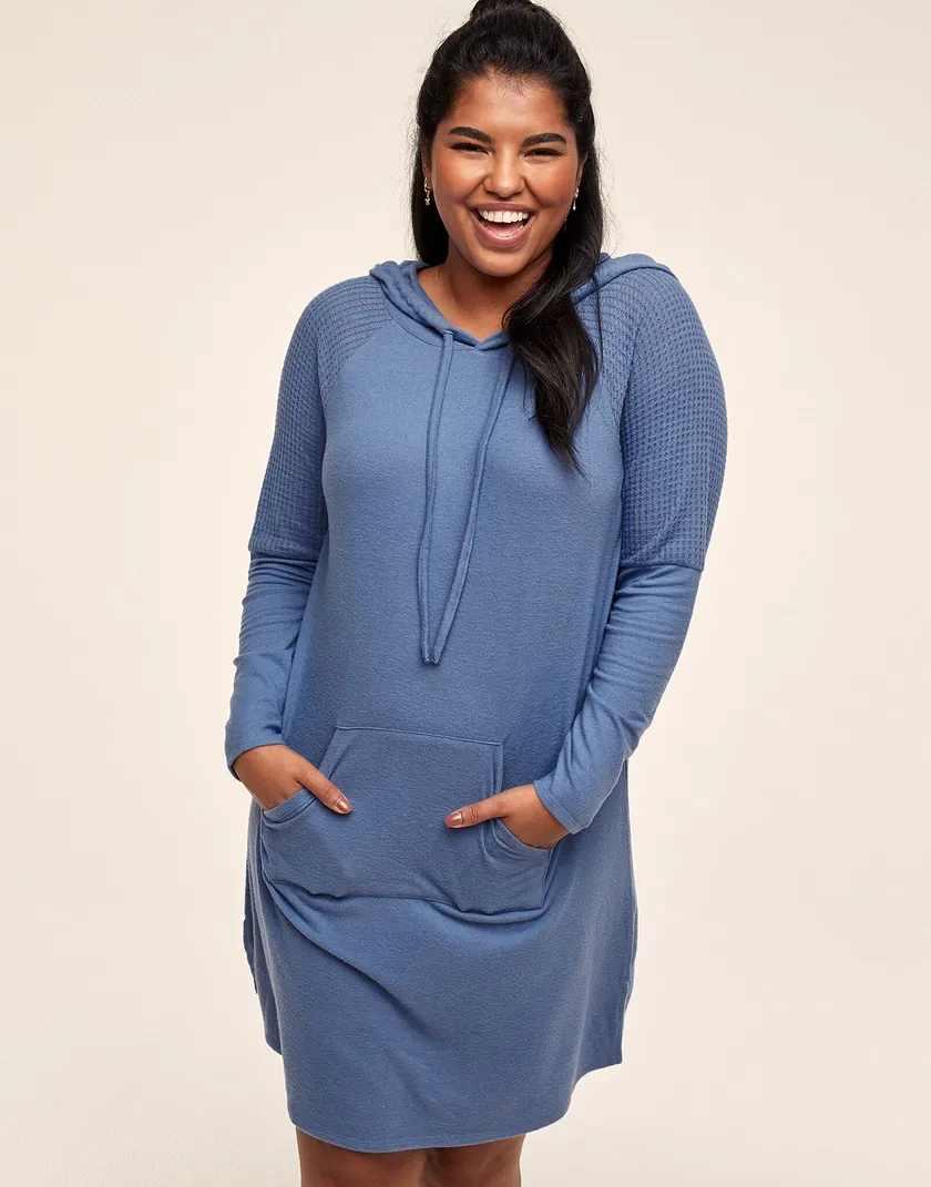 Charlie Dark Blue Plus lounge bundle Model 2