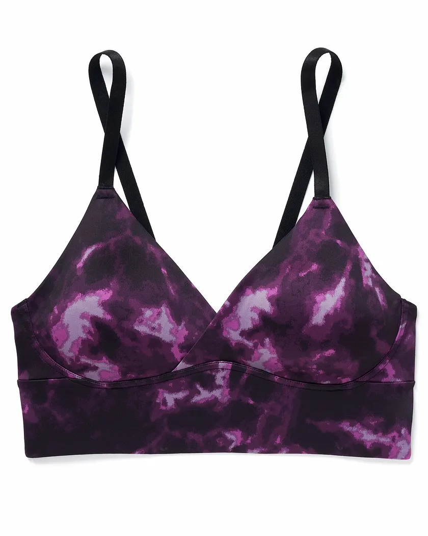 Kali Tie Dye Black Lightly Lined activewear bundle Still 2