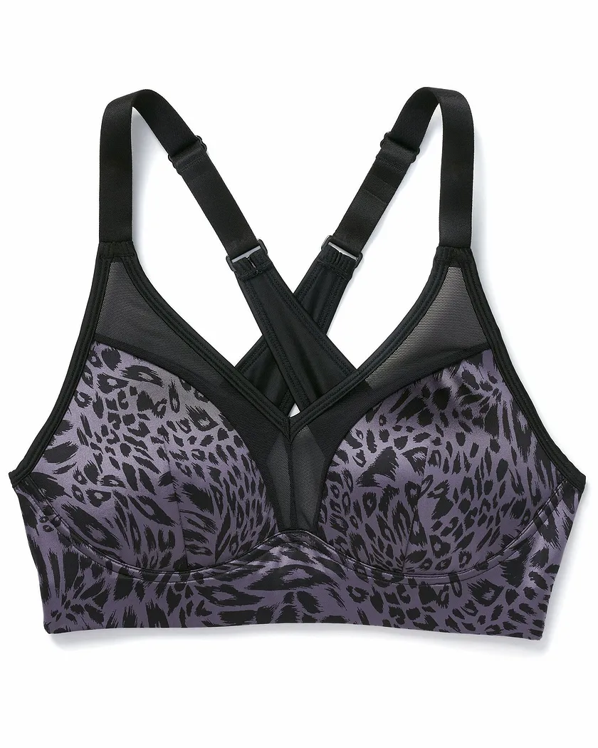 Ariza Animal Purple Lightly Lined activewear bundle Still 3