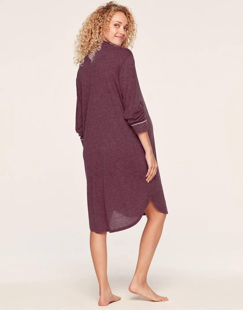 Lounge Chic Nightshirt Pink 2 sleepwear bundle Model 3