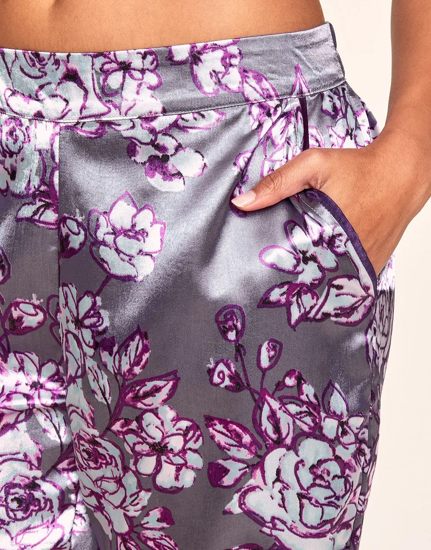 Alania Dark Purple sleepwear bundle Model 4