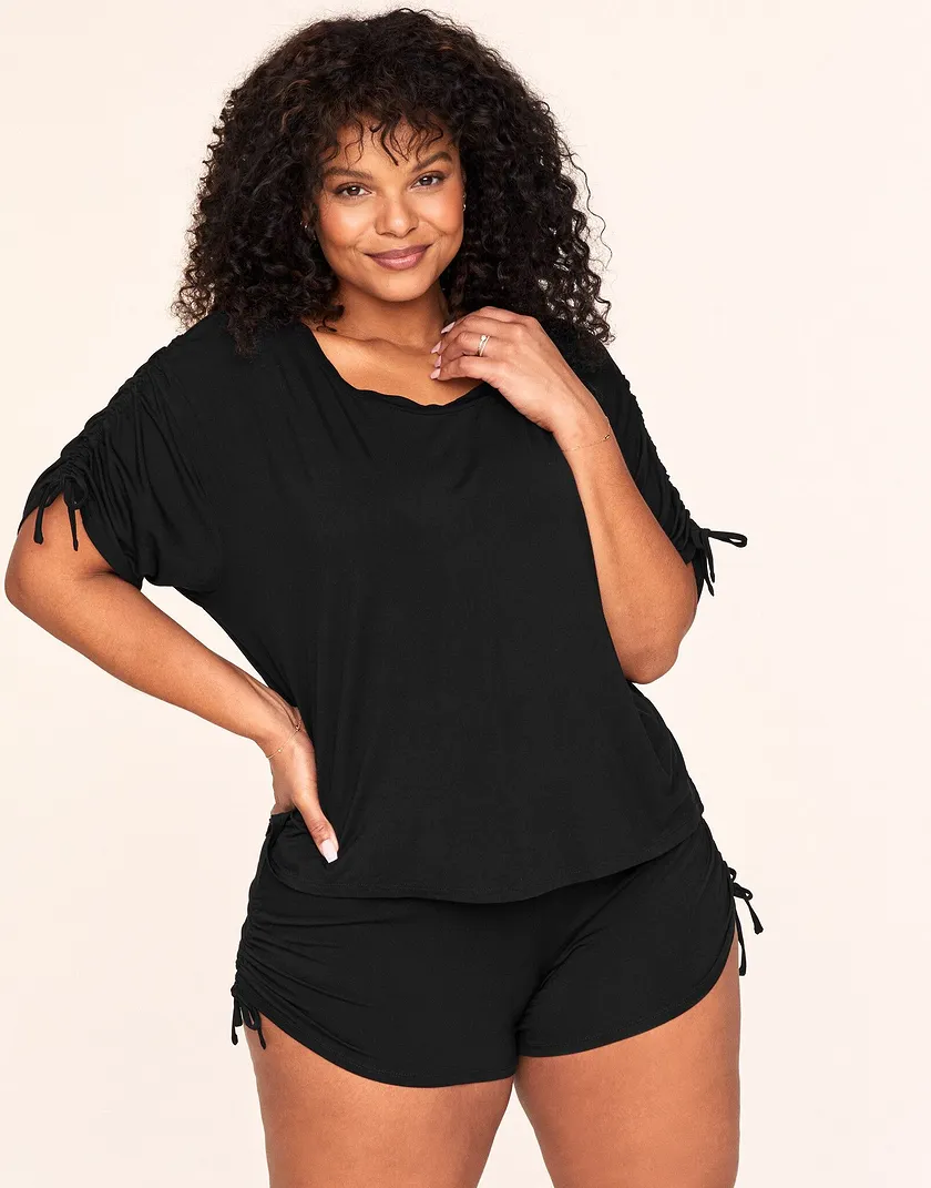 Laura Black Plus sleepwear bundle Model 2