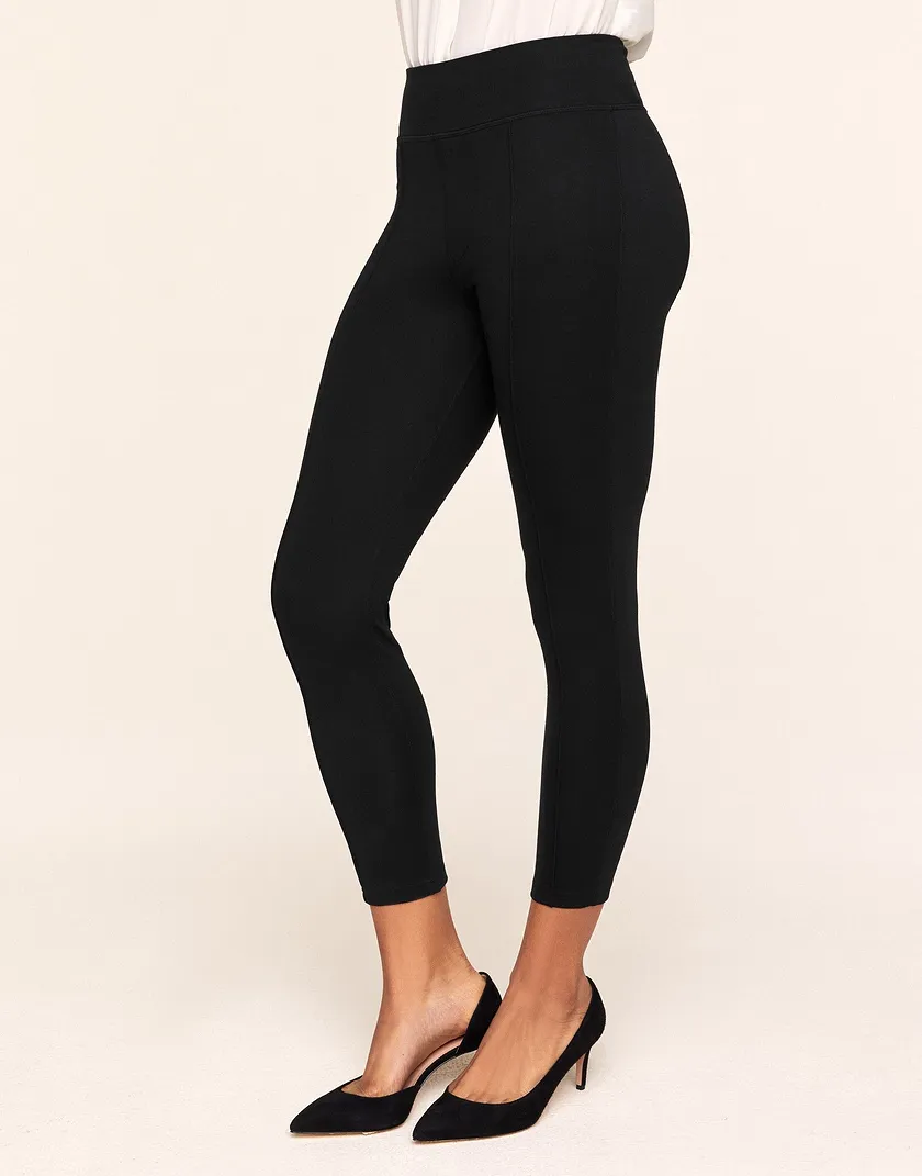 Penny Ponte Pant Black legwear bundle Model 6