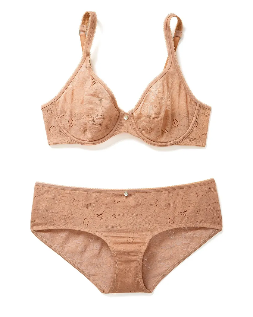 Celestine Medium Beige 4 Unlined bra bundle Still 3