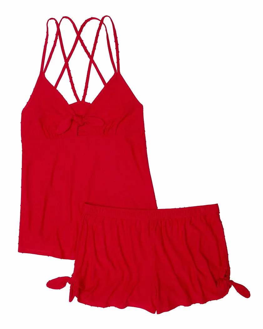 Faye Dark Red sleepwear bundle Still 2