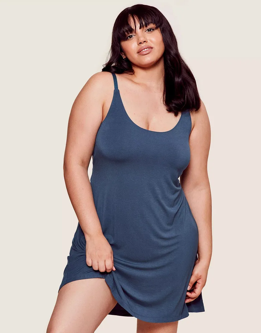 Suzie Dark Blue Plus sleepwear bundle Model 3
