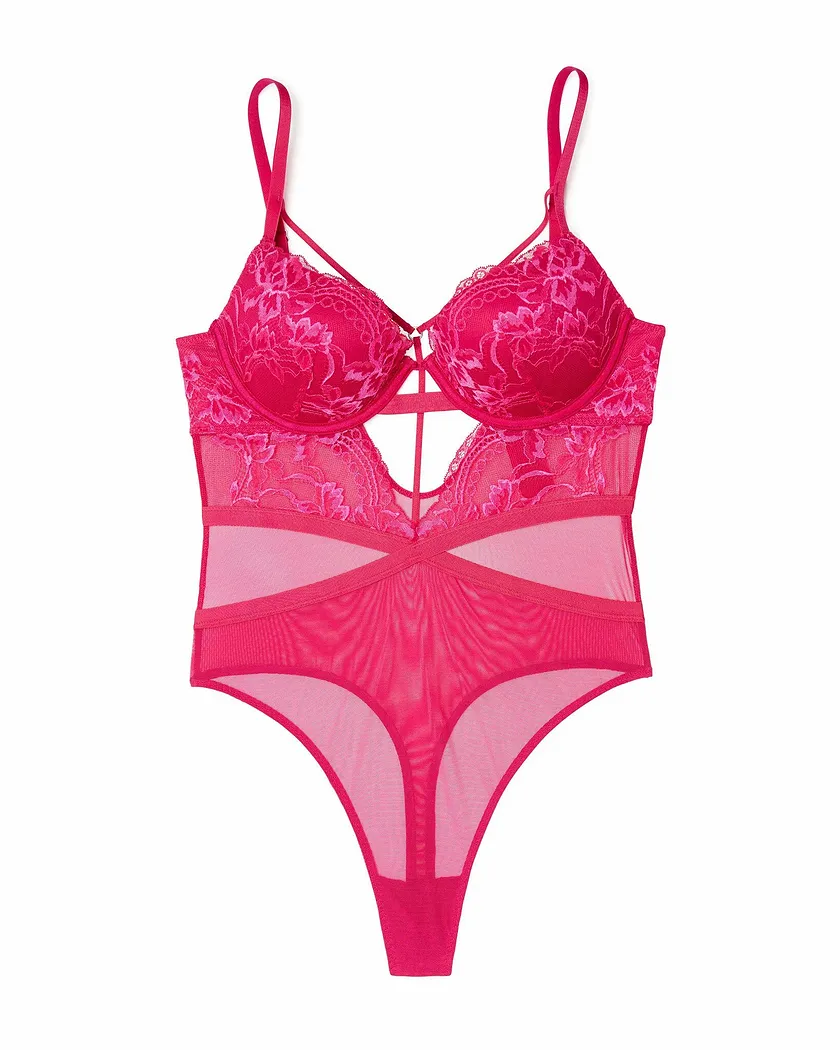 Ivona Pink Lightly Lined lingerie bundle Still 2