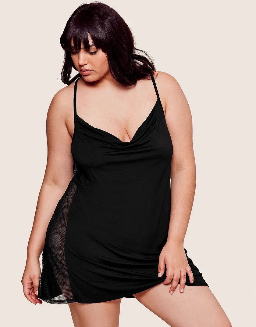Monika Black Plus sleepwear bundle Model 5