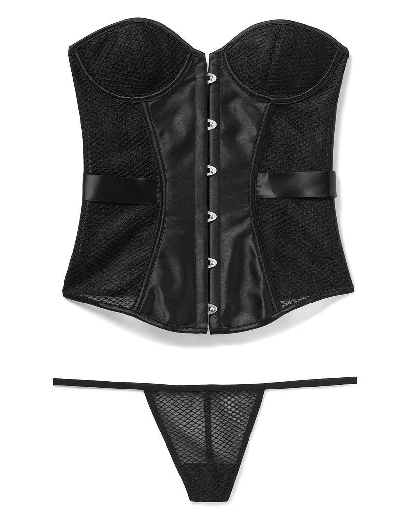 Ravia Black Contour corset bundle Still 3