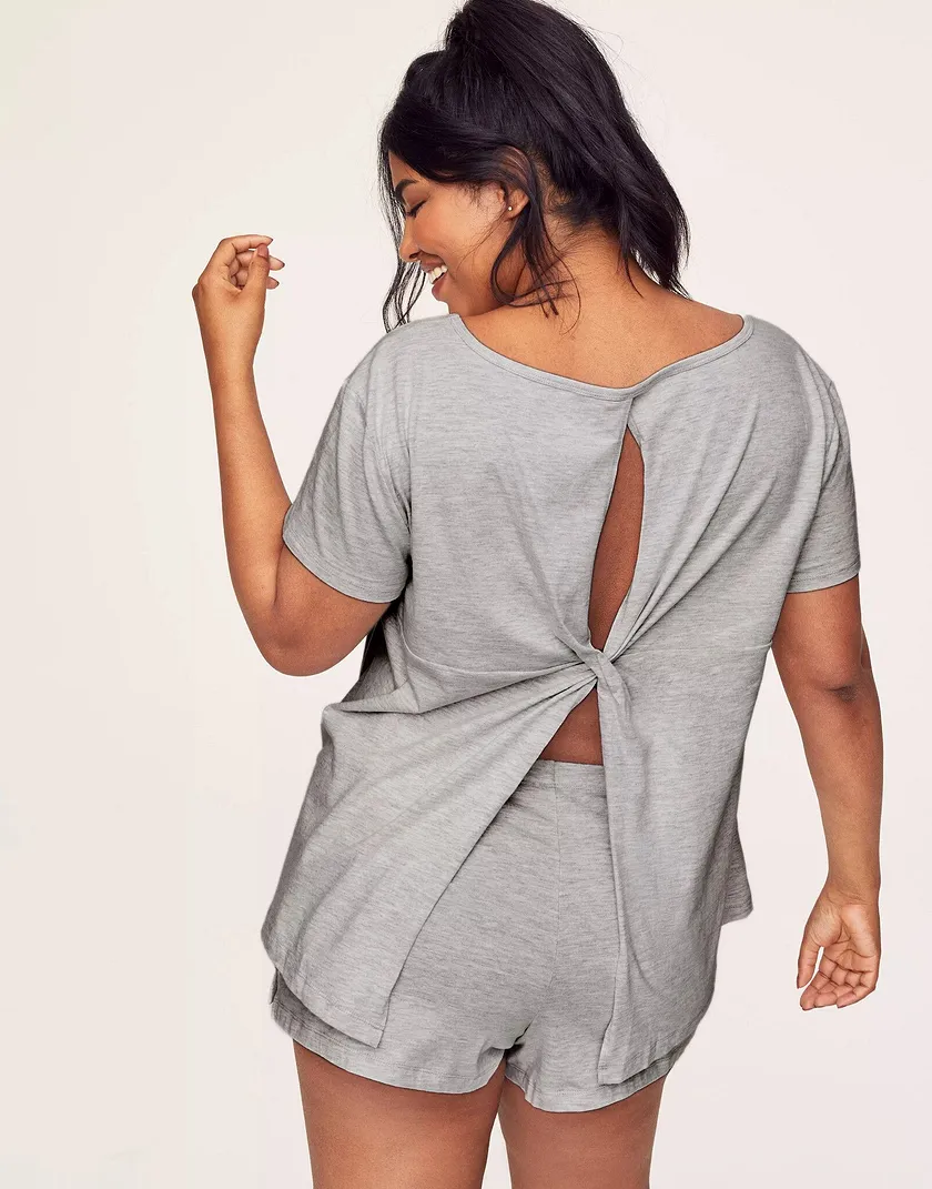 Blair Gray Plus sleepwear bundle Model 1