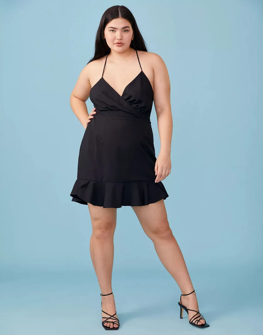 Amber Dress Plus Black Plus dresses bundle Model 1