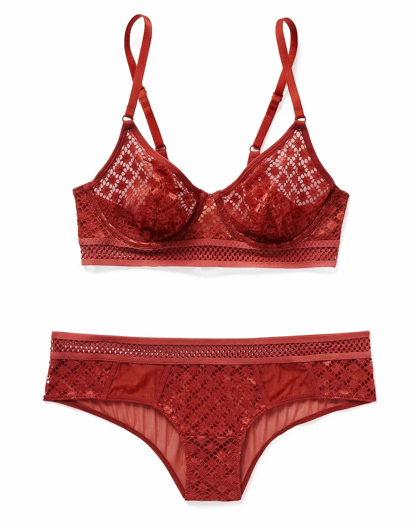 Tatum Dark Brown 2 Unlined bra bundle Still 3