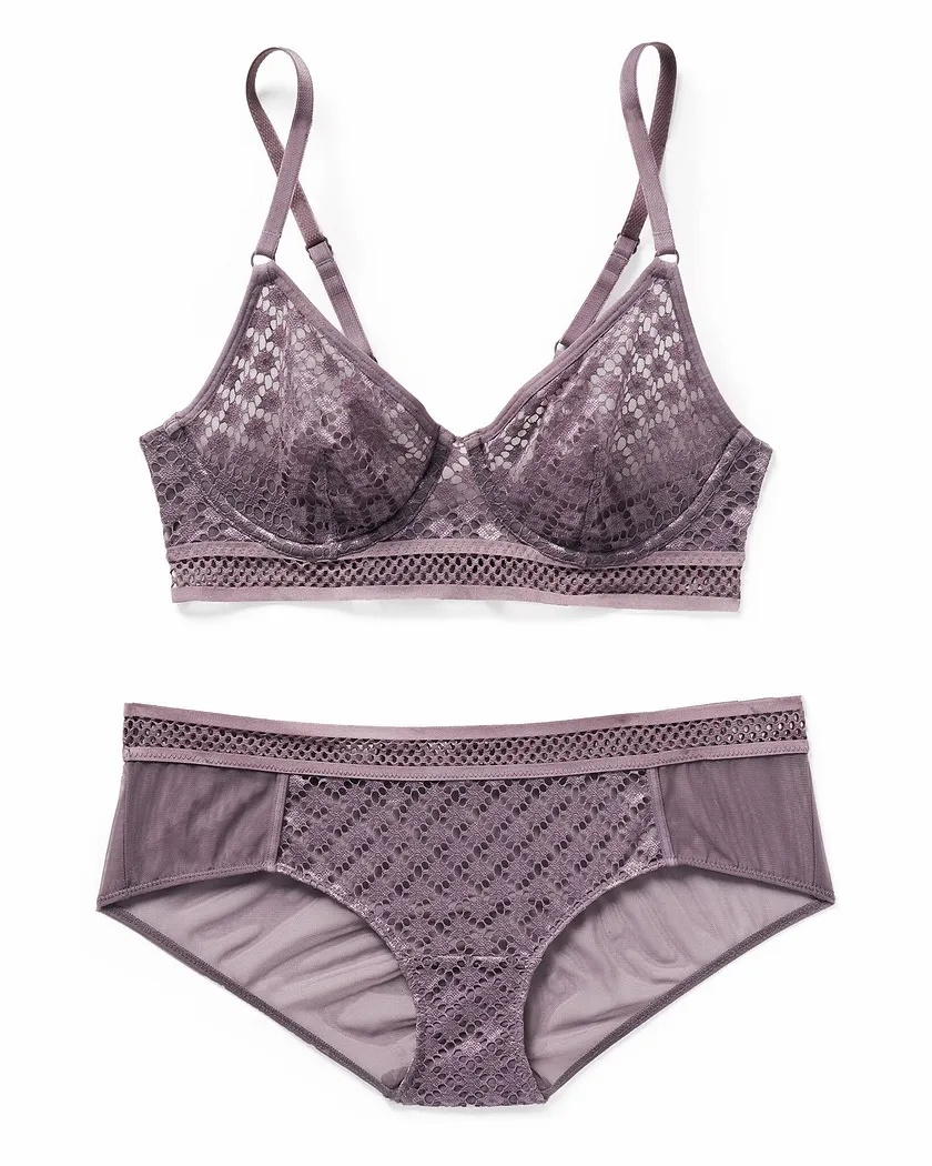 Tatum Dark Purple 2 Unlined bra bundle Still 3