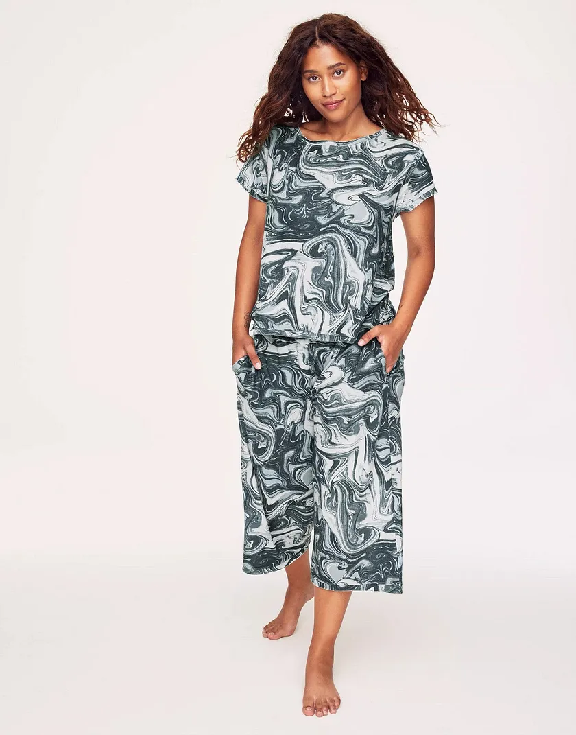 Moana Tie Dye Gray Plus sleepwear bundle Model 2