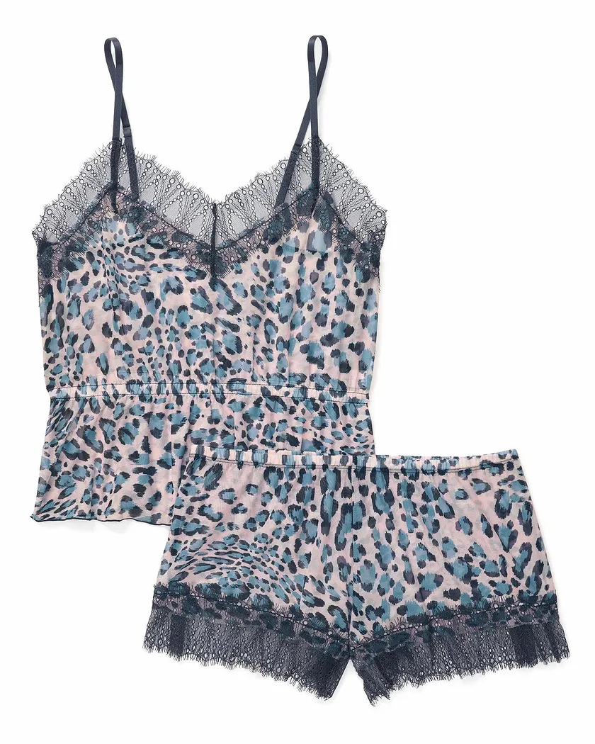 Veronica Animal Blue lingerie bundle Still 3