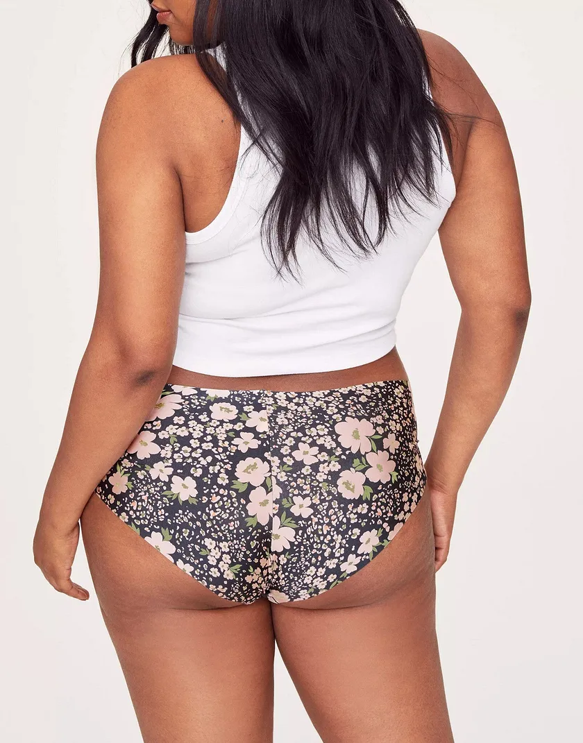 Leto Hipster Floral Blue 2 Plus panty bundle Model 2
