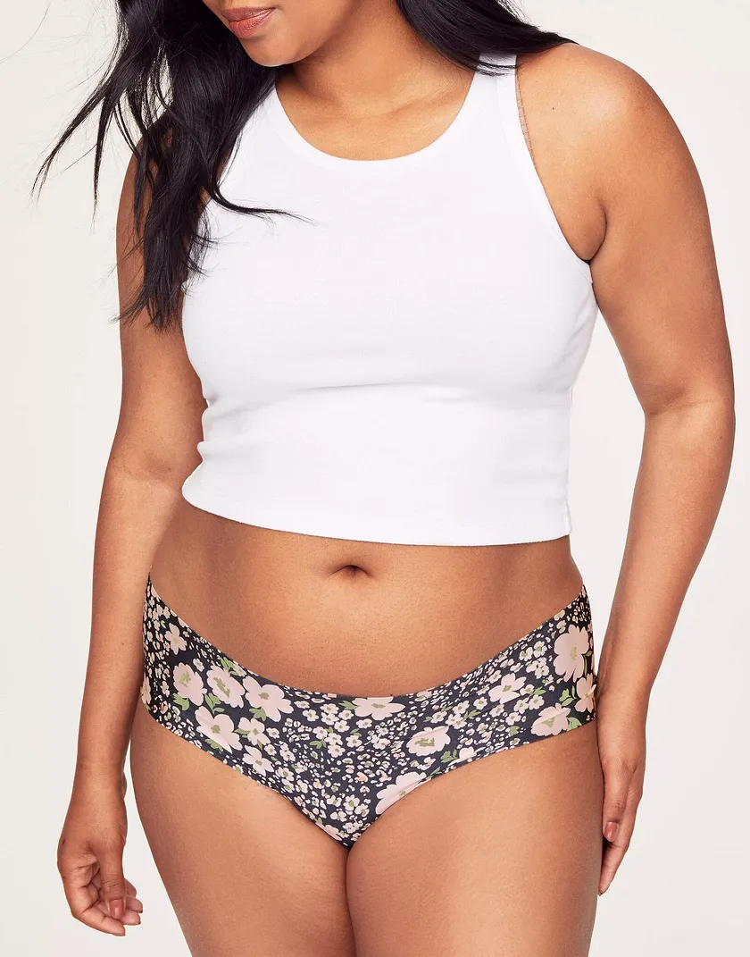 Leto Hipster Floral Blue 2 Plus panty bundle Model 5