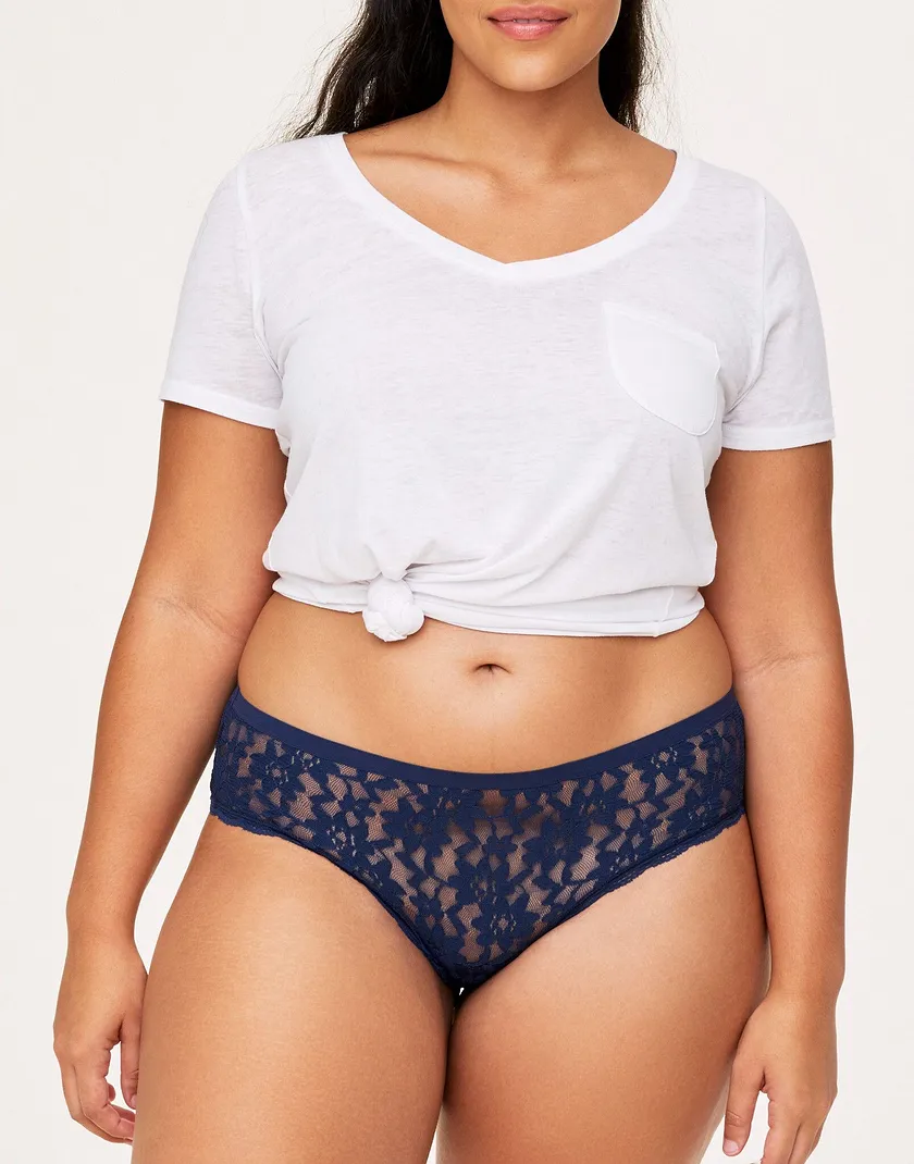 Signe Cheeky Dark Blue 3 Plus panty bundle Model 5