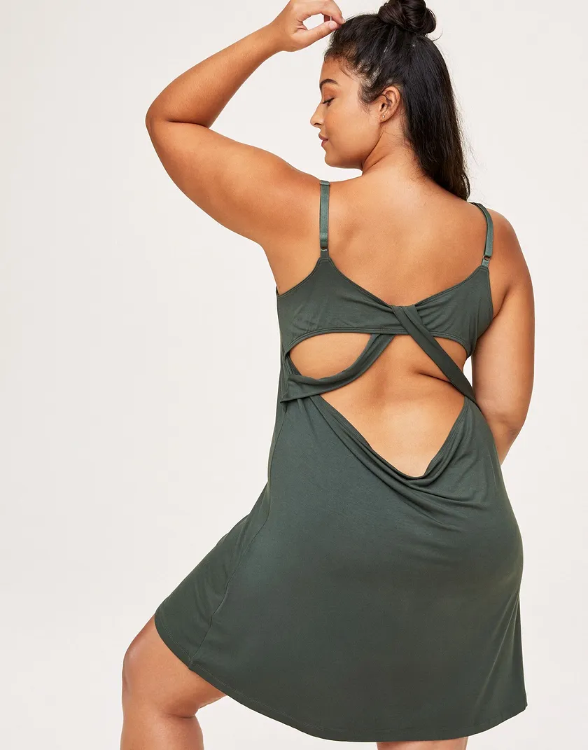 Suzie Dark Gray Plus sleepwear bundle Model 2