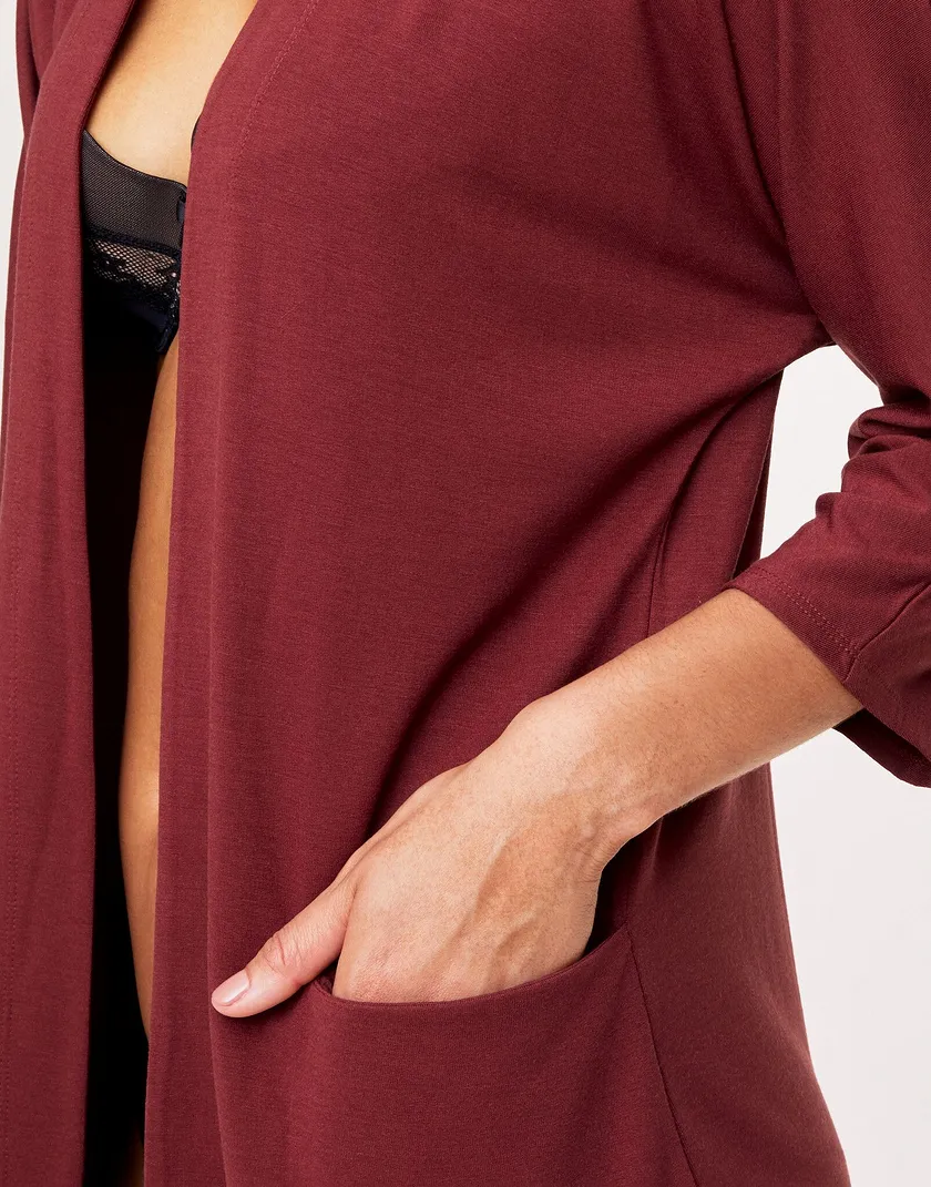 Cassidy Dark Red lounge bundle Model 4