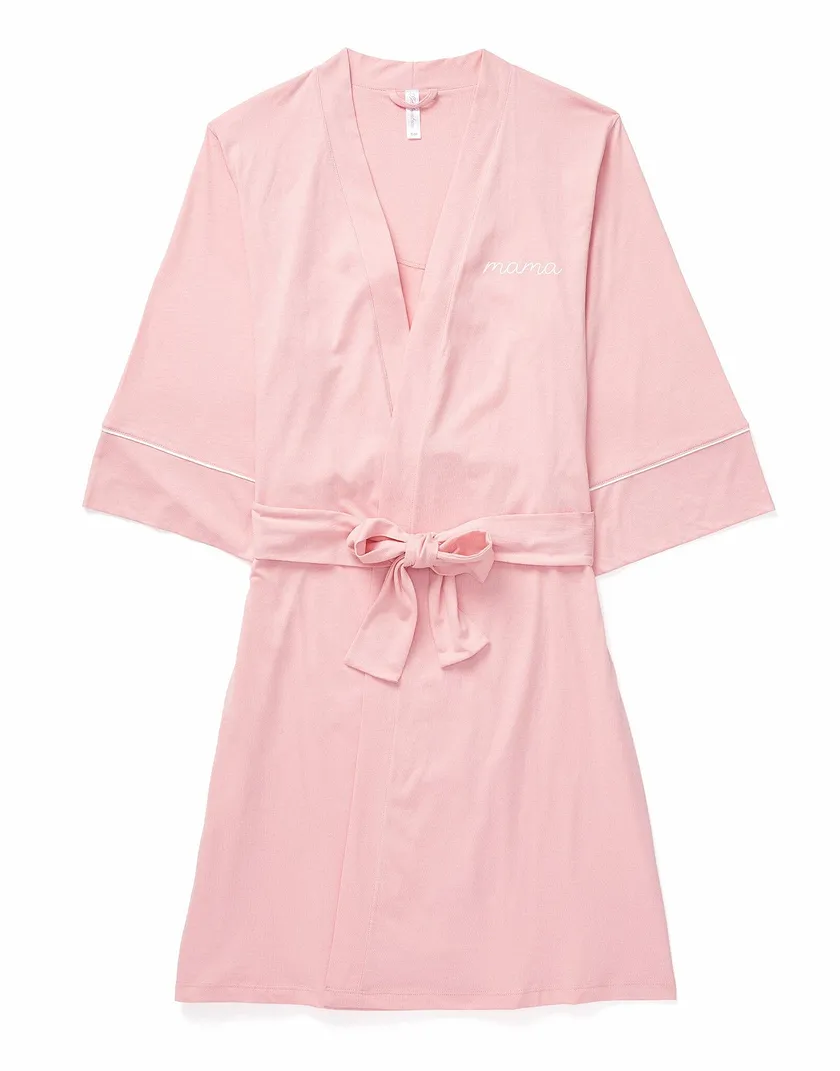 MAMA Robe Medium Pink sleepwear bundle Still 2