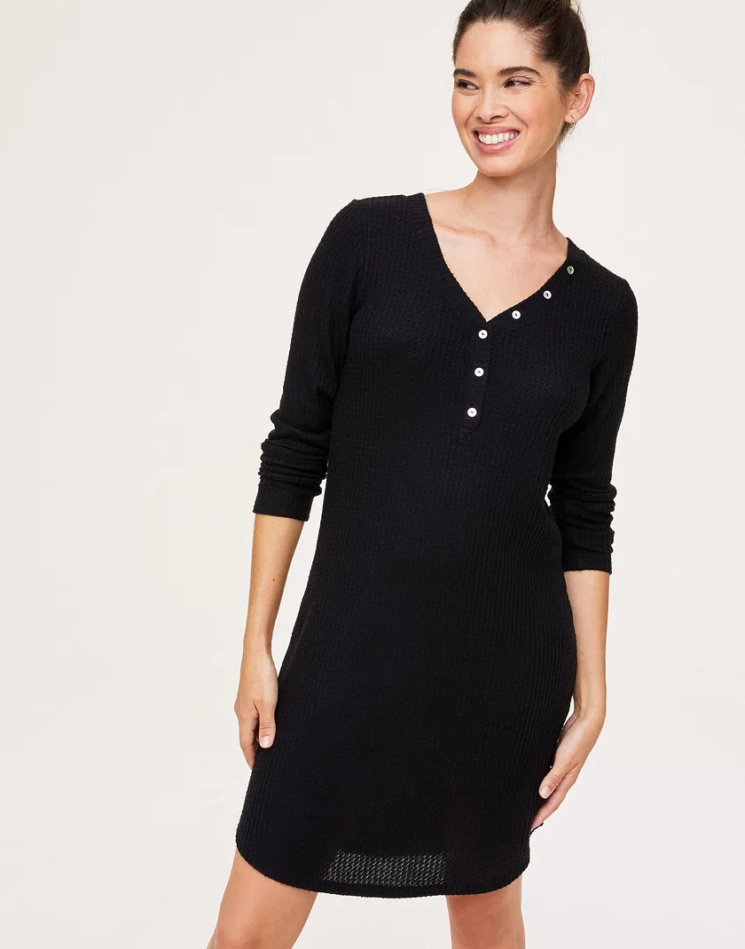 Leidy Black Unlined sleepwear bundle Model 2