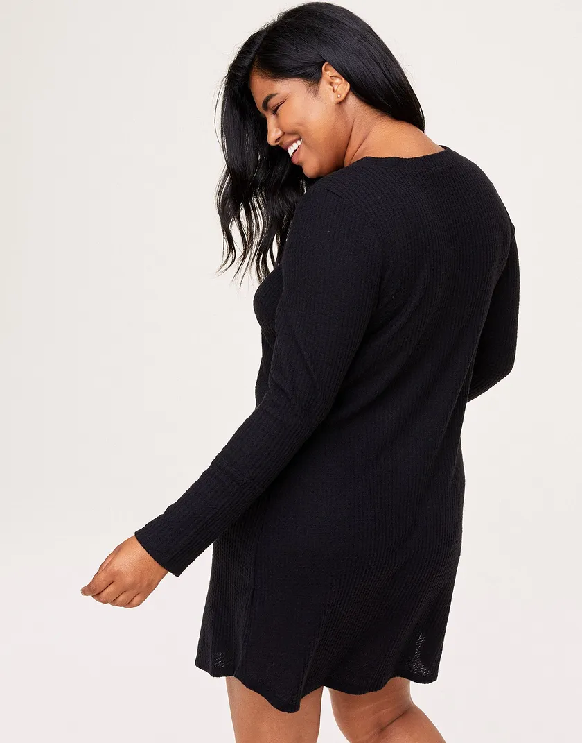 Leidy Black Plus Unlined sleepwear bundle Model 6