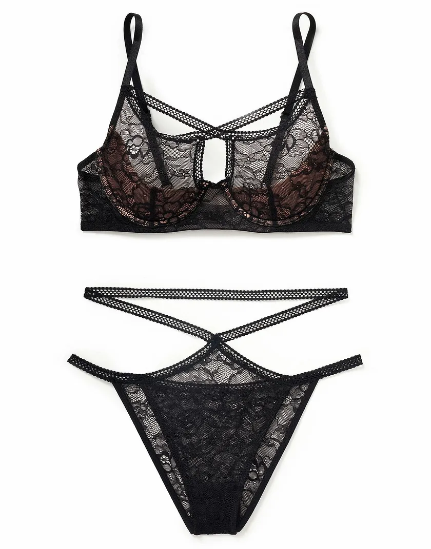 Darla Black 2 Unlined bra bundle Still 2