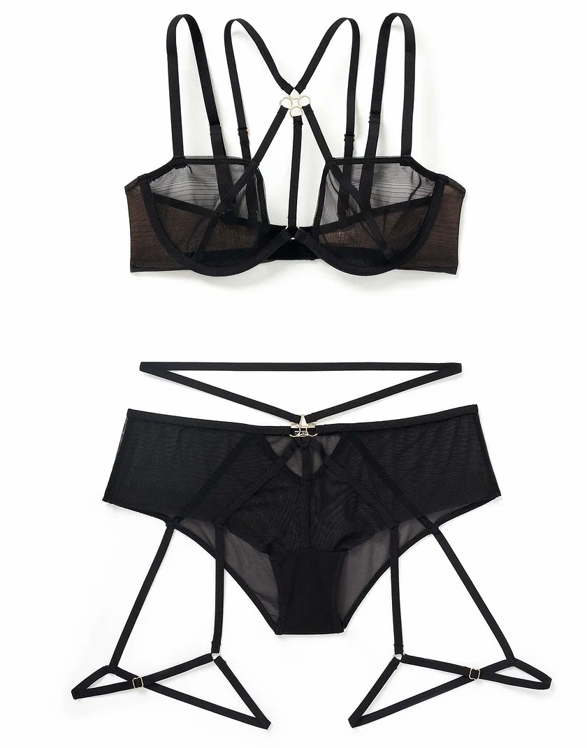 Dionne Black 2 Unlined bra bundle Still 2