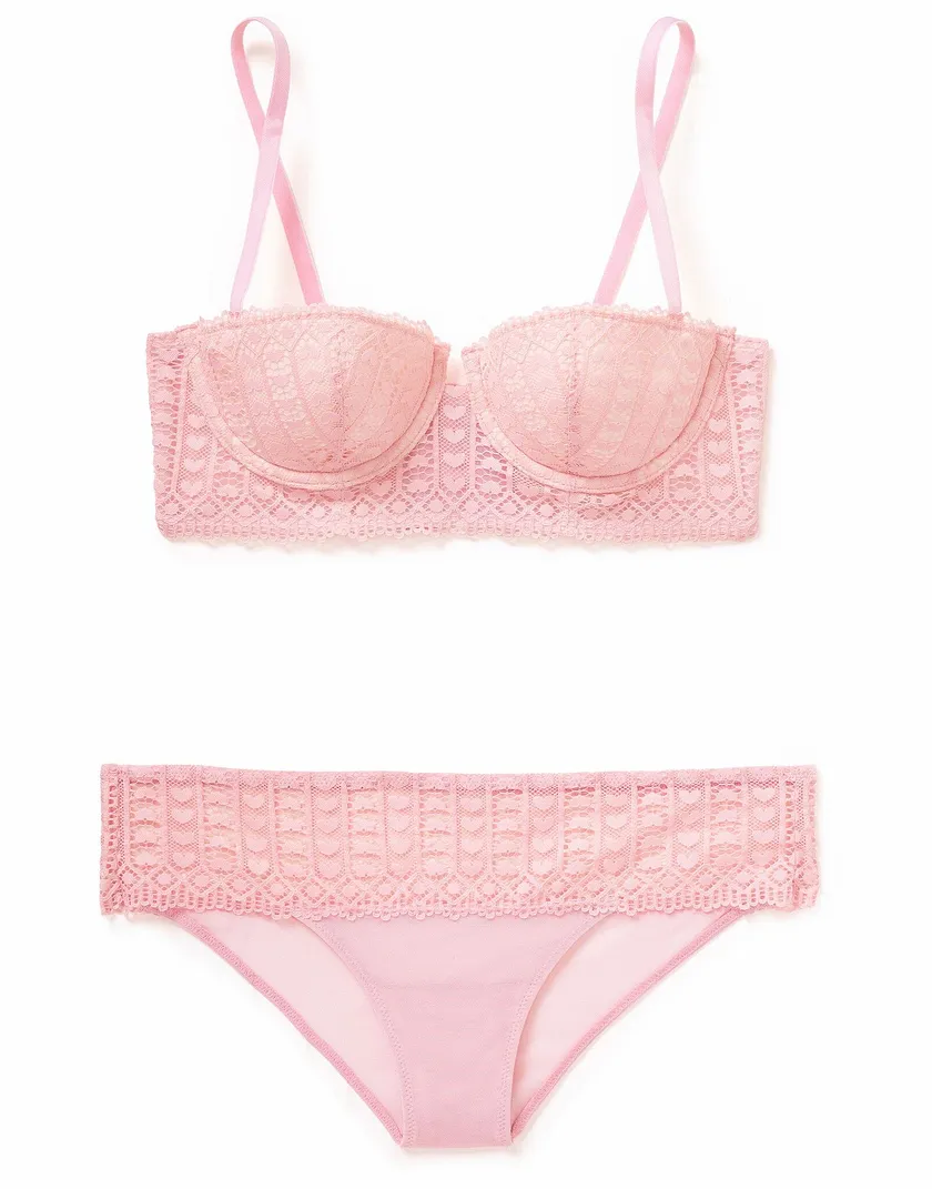 Nymphadora Medium Pink 2 Contour bra bundle Still 5