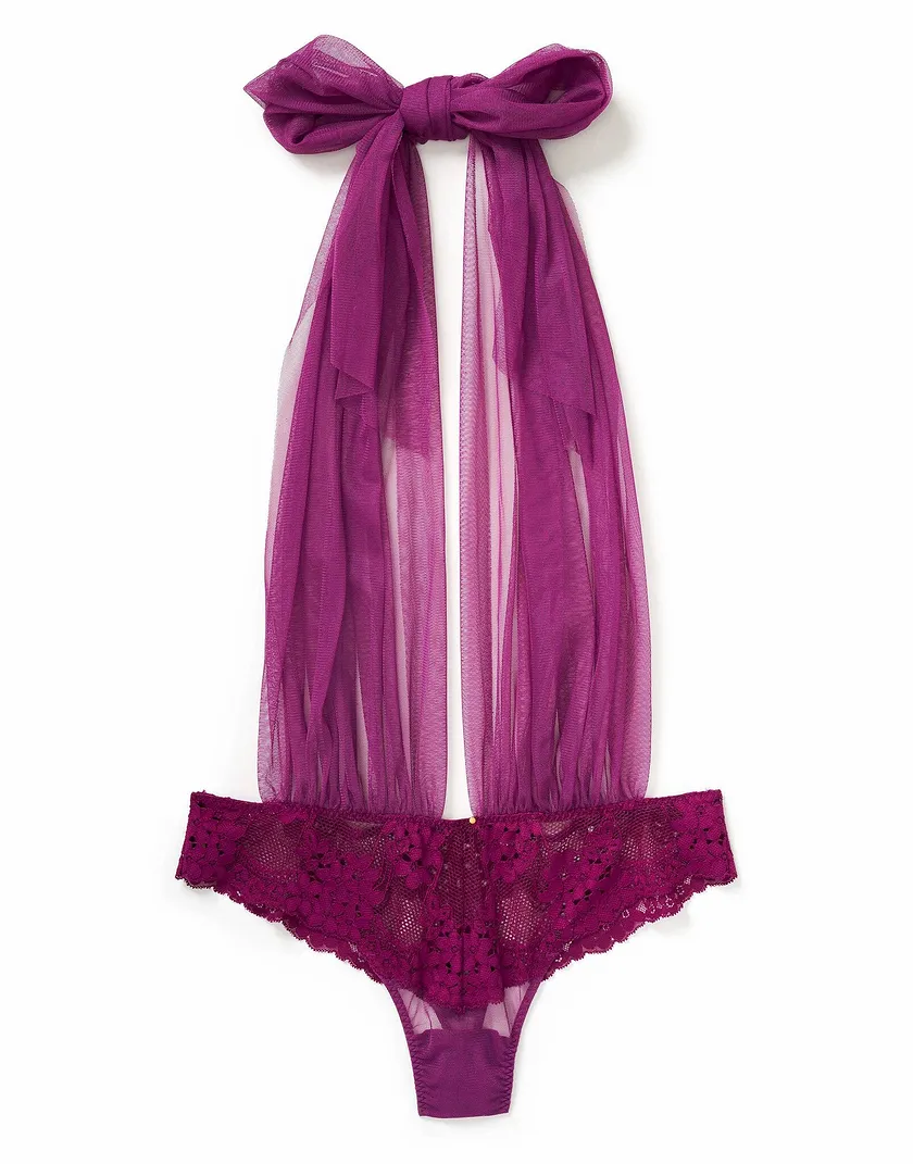 Delila Dark Purple lingerie bundle Still 3