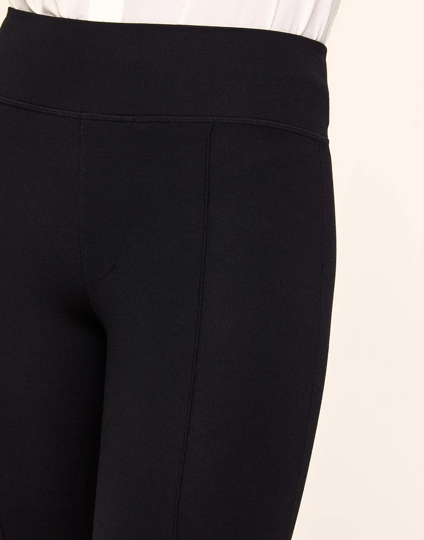 Penny Ponte Pant Black legwear bundle Model 4
