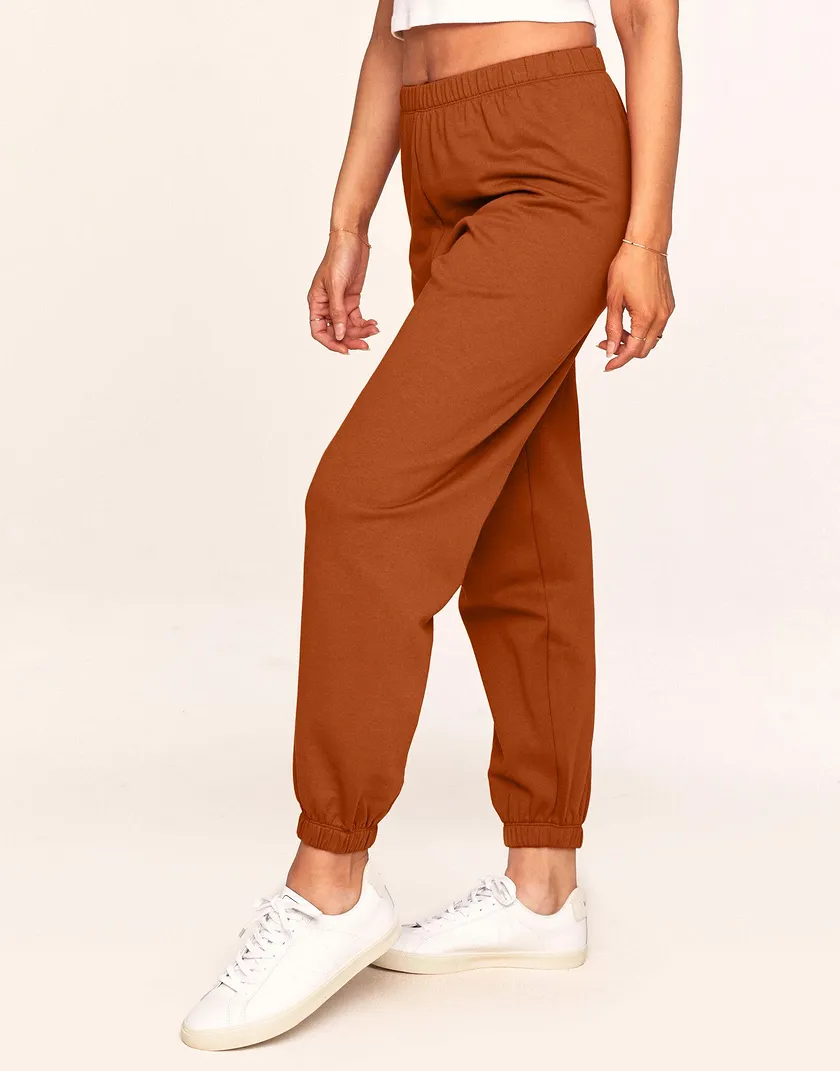 Kaylie Dark Orange lounge bundle Model 4